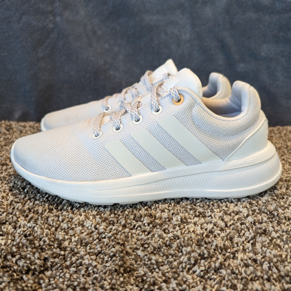 adidas Women's Cloudfoam Pure - White Sneakers - Sz 6 (but fit more like 6.5)